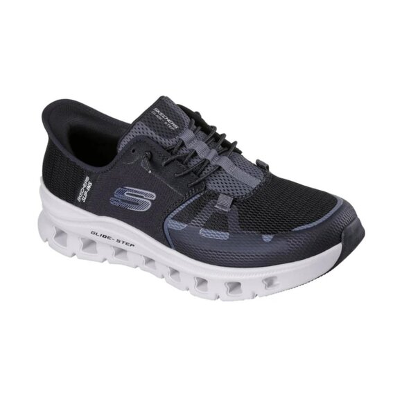 Skechers   Men's   Glide-   Step   Pro   232930   Black   /   White   Sneaker - Picture 3 of 4